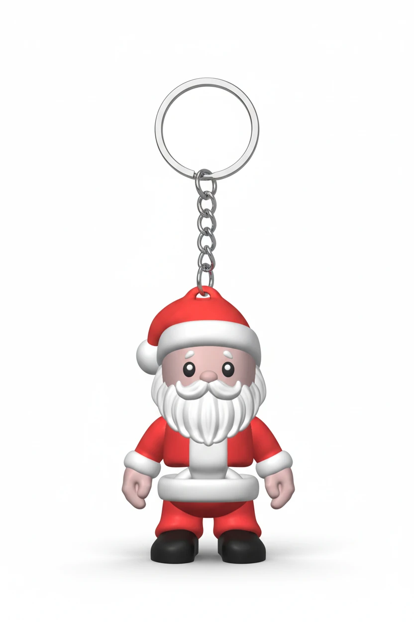 Noel Baba Anahtarlık