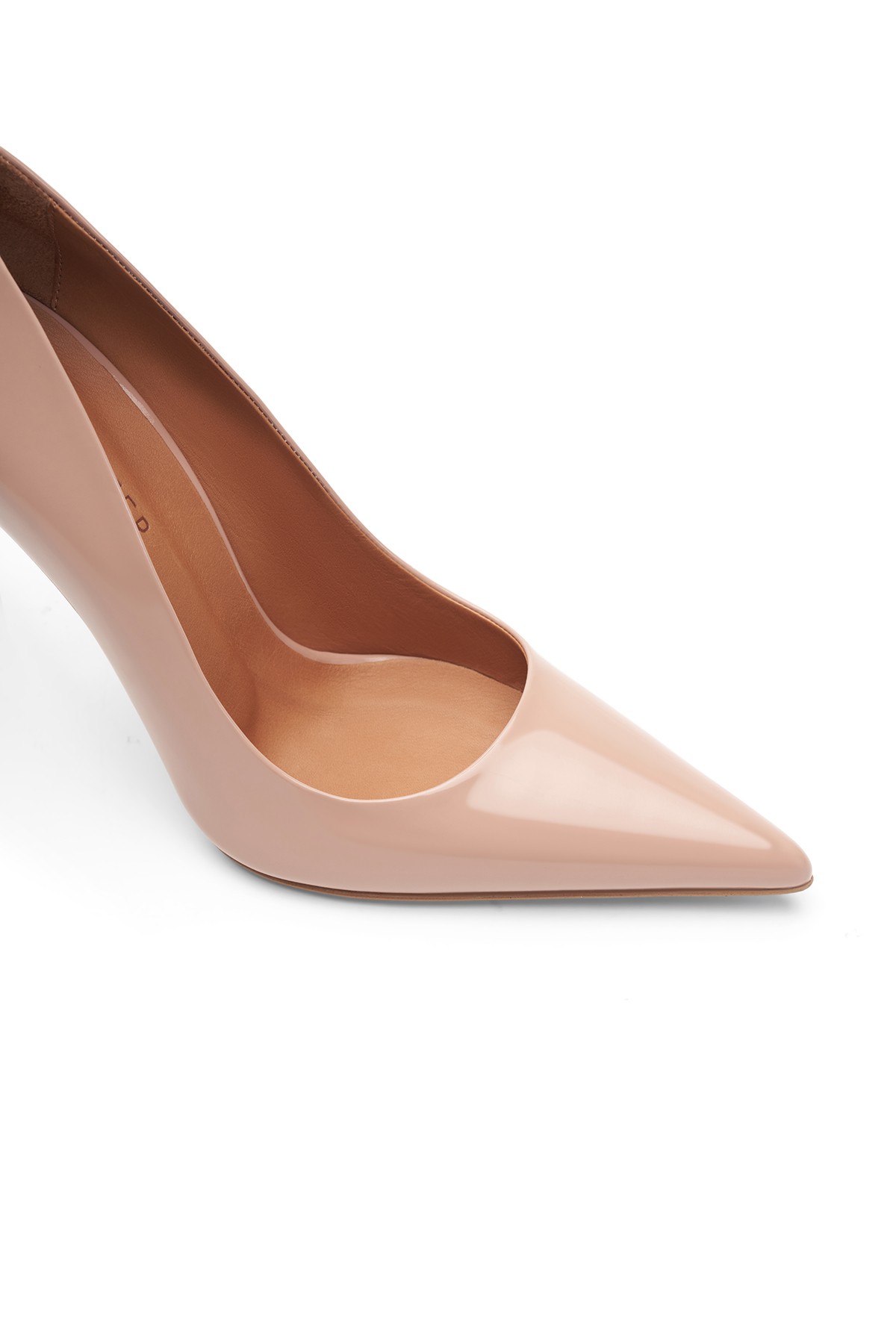 Jabotter Monaco Patent Leather 10 Cm Stiletto - Caramel
