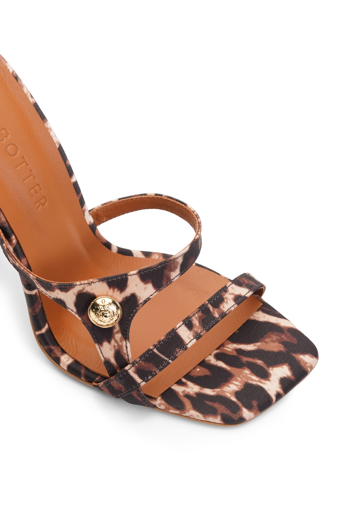 Jabotter Carmela Saten 10 Cm Topuklu Terlik