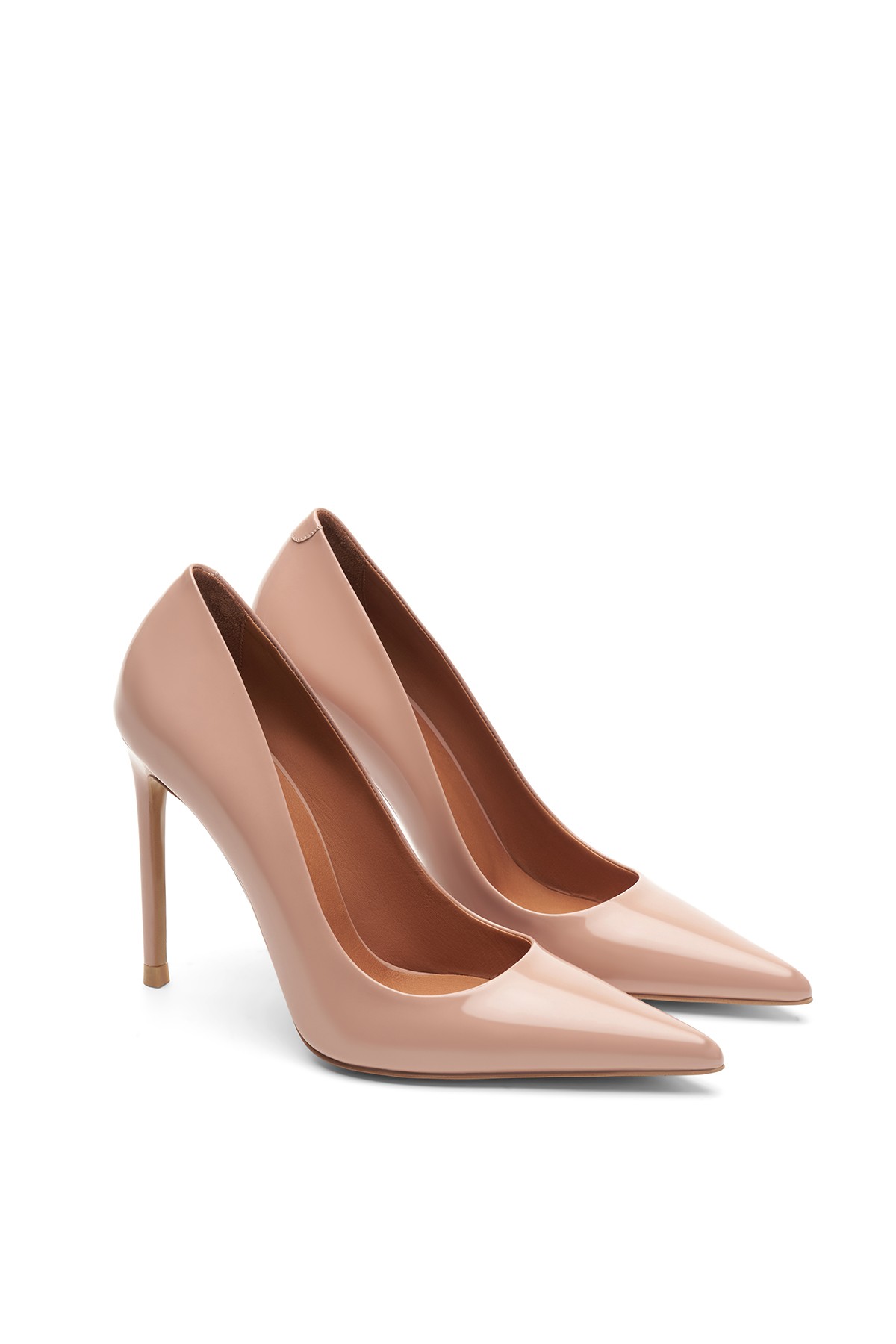 Jabotter Monaco Patent Leather 10 Cm Stiletto - Caramel