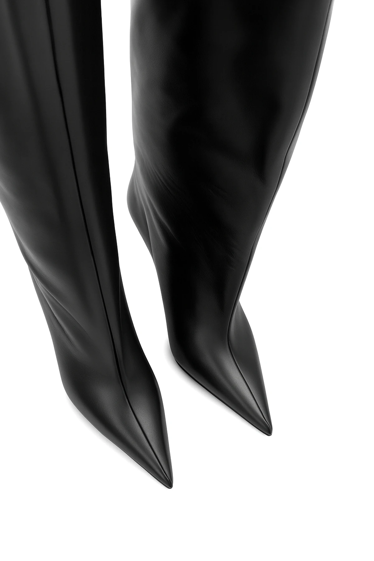 Tilda Long Deri 8 Cm Çizme