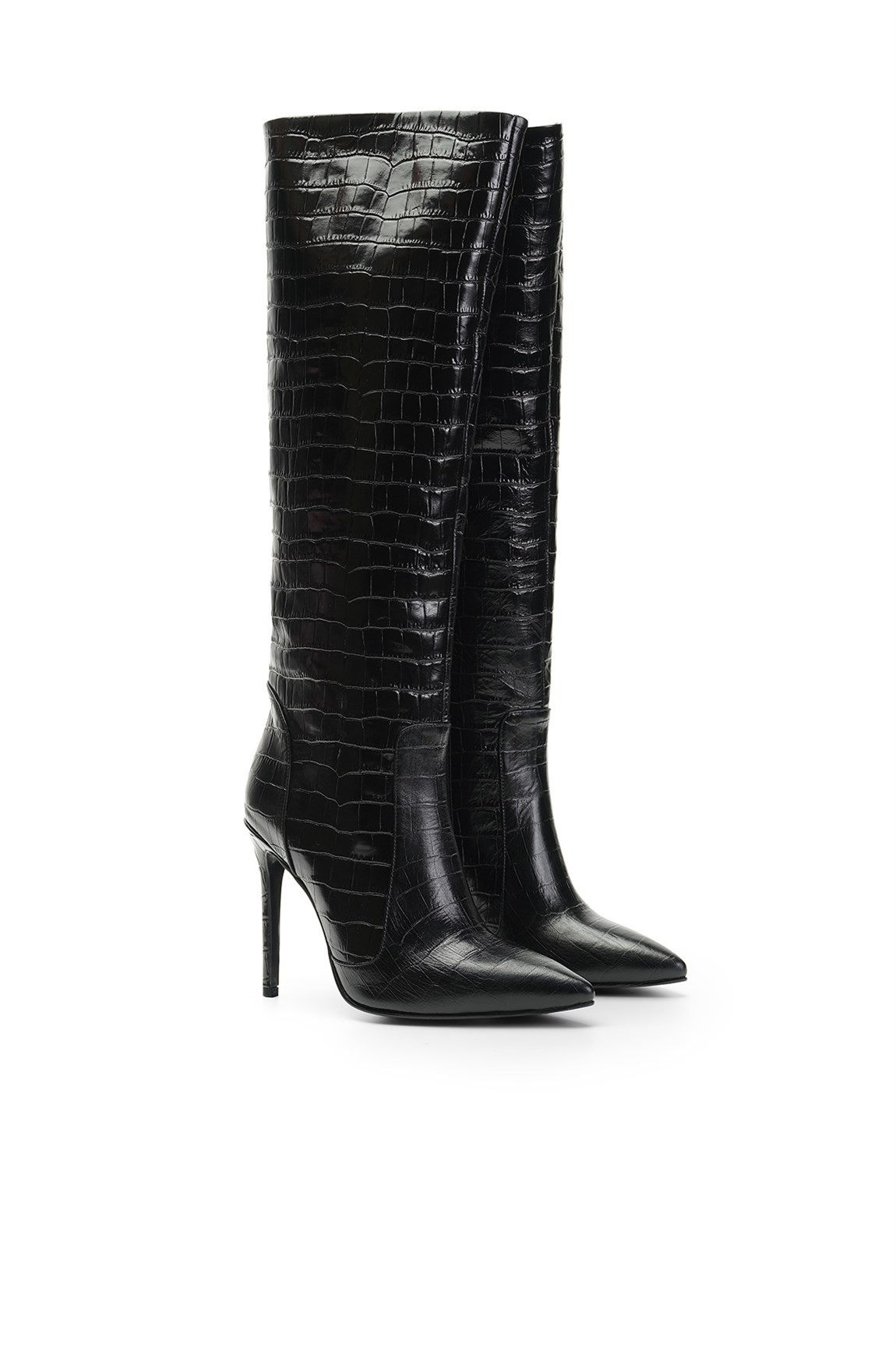 Jabotter Signora Printed Patent Leather Boots