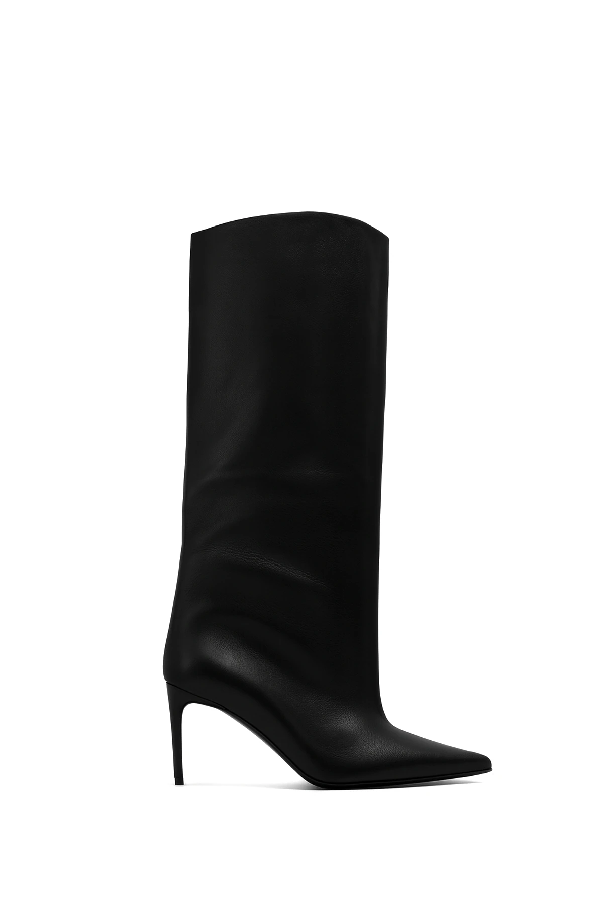 Tilda Long Deri 8 Cm Çizme