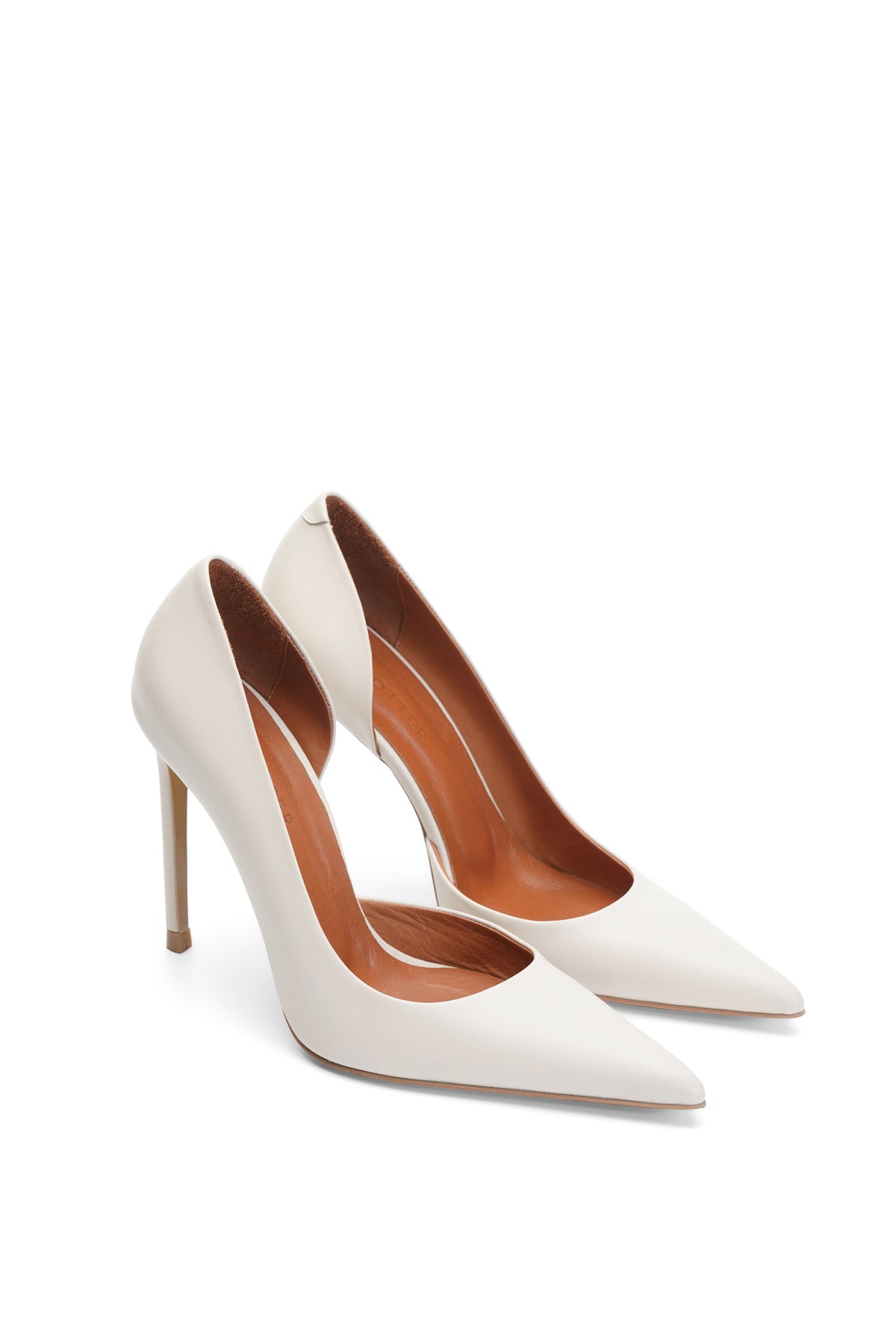 Blanca Deri 10 Cm Stiletto