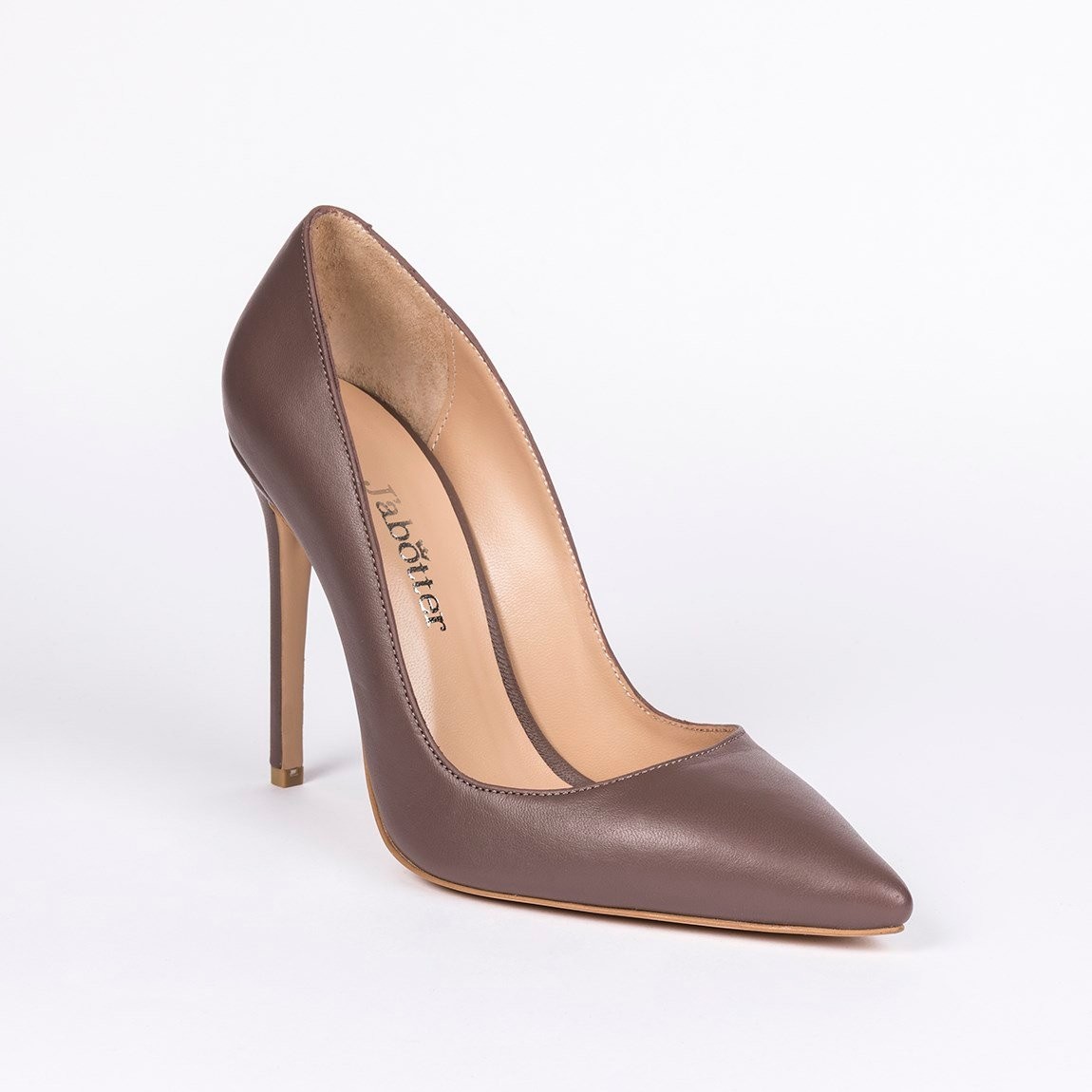 Jabotter Hemera Vizon Deri 10 Cm Stiletto