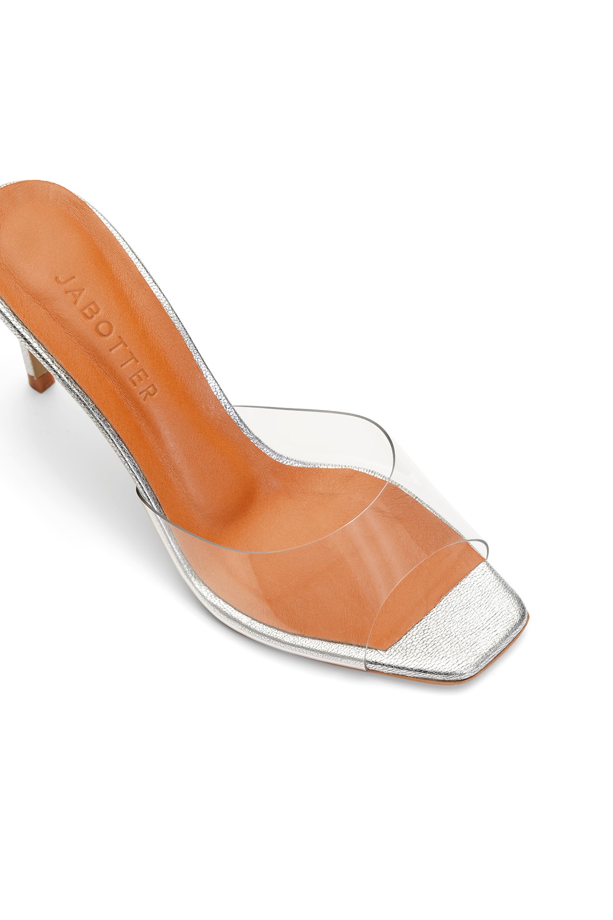 Jabotter Malvina Mat Deri 8 Cm Topuklu Terlik