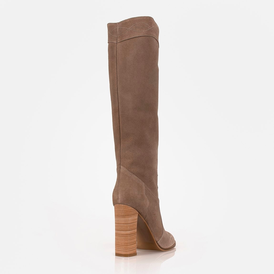 Jabotter Westy Mink Suede Heeled Boots