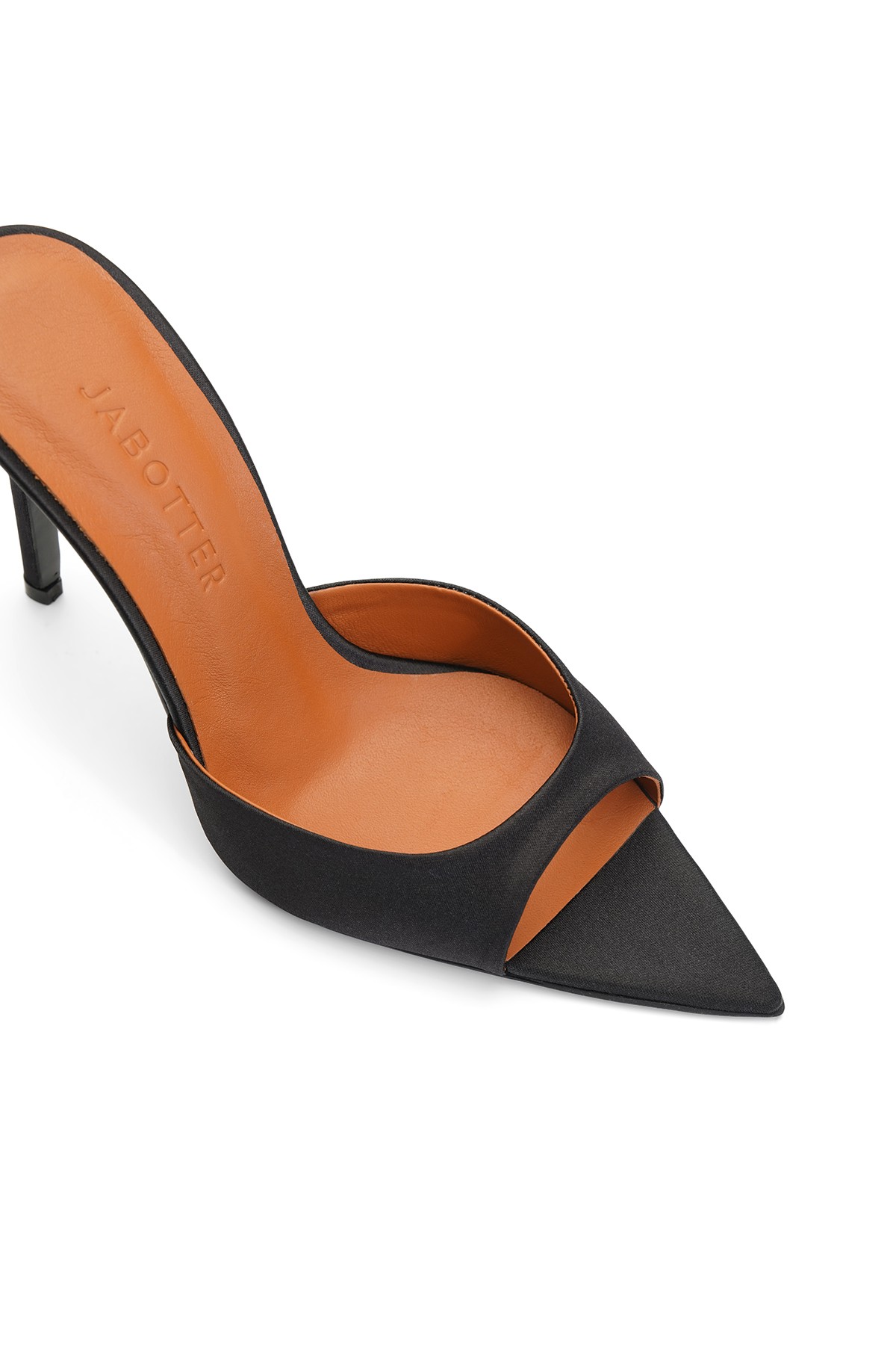 Jabotter Rosalia Saten 10 Cm Topuklu Terlik