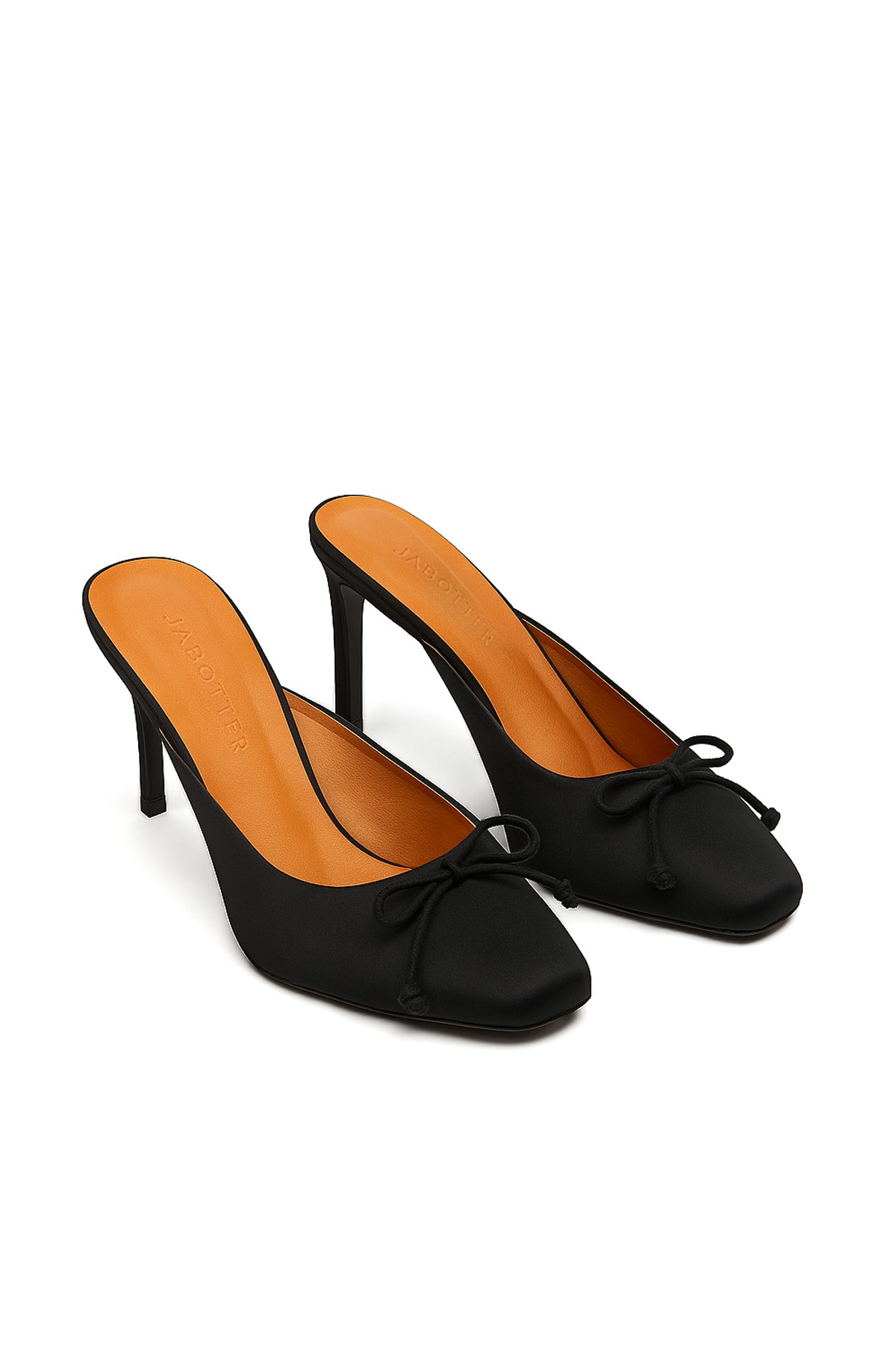 Jabotter Doha Saten 8 Cm Topuklu Terlik