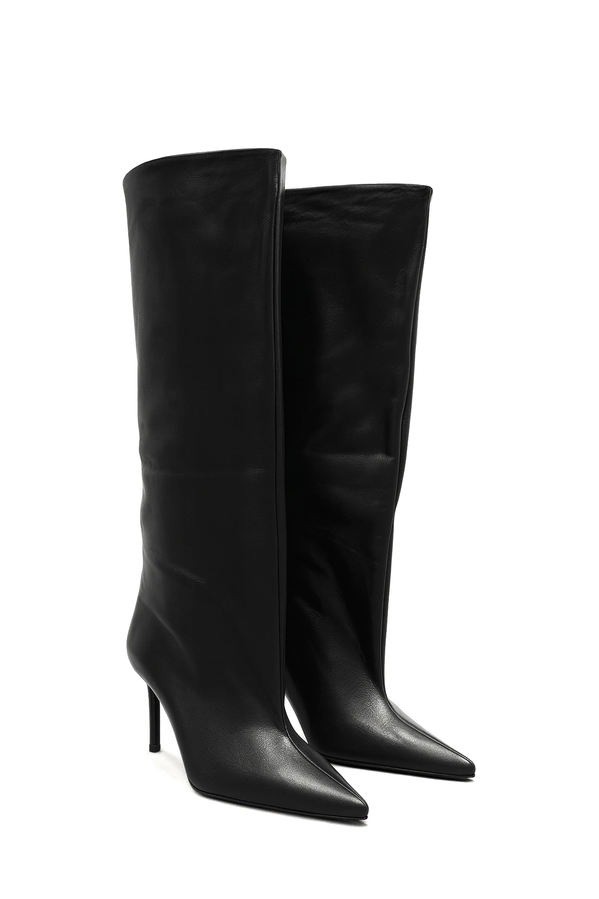 Tilda Long Deri 8 Cm Çizme