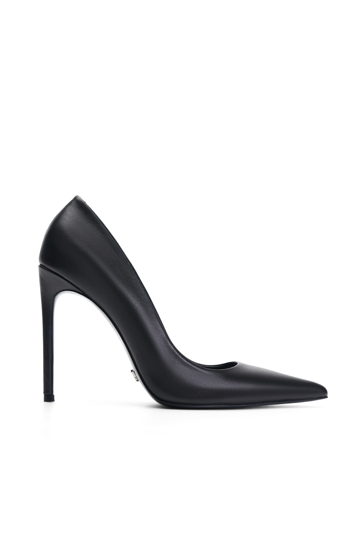 Jabotter Monaco Deri 10 Cm Stiletto - Siyah