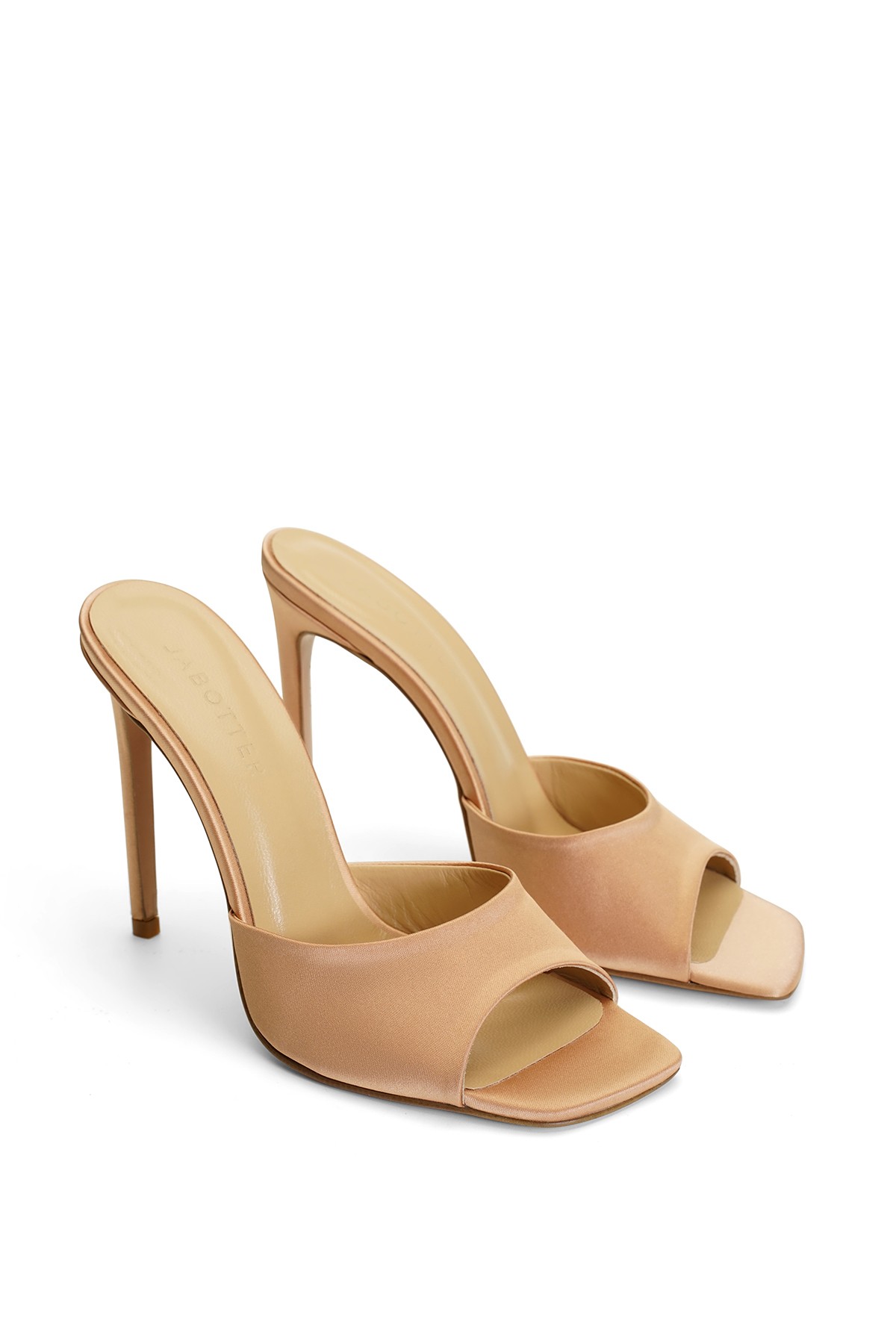 Jabotter Malvina Satin 10 Cm Heeled Slippers