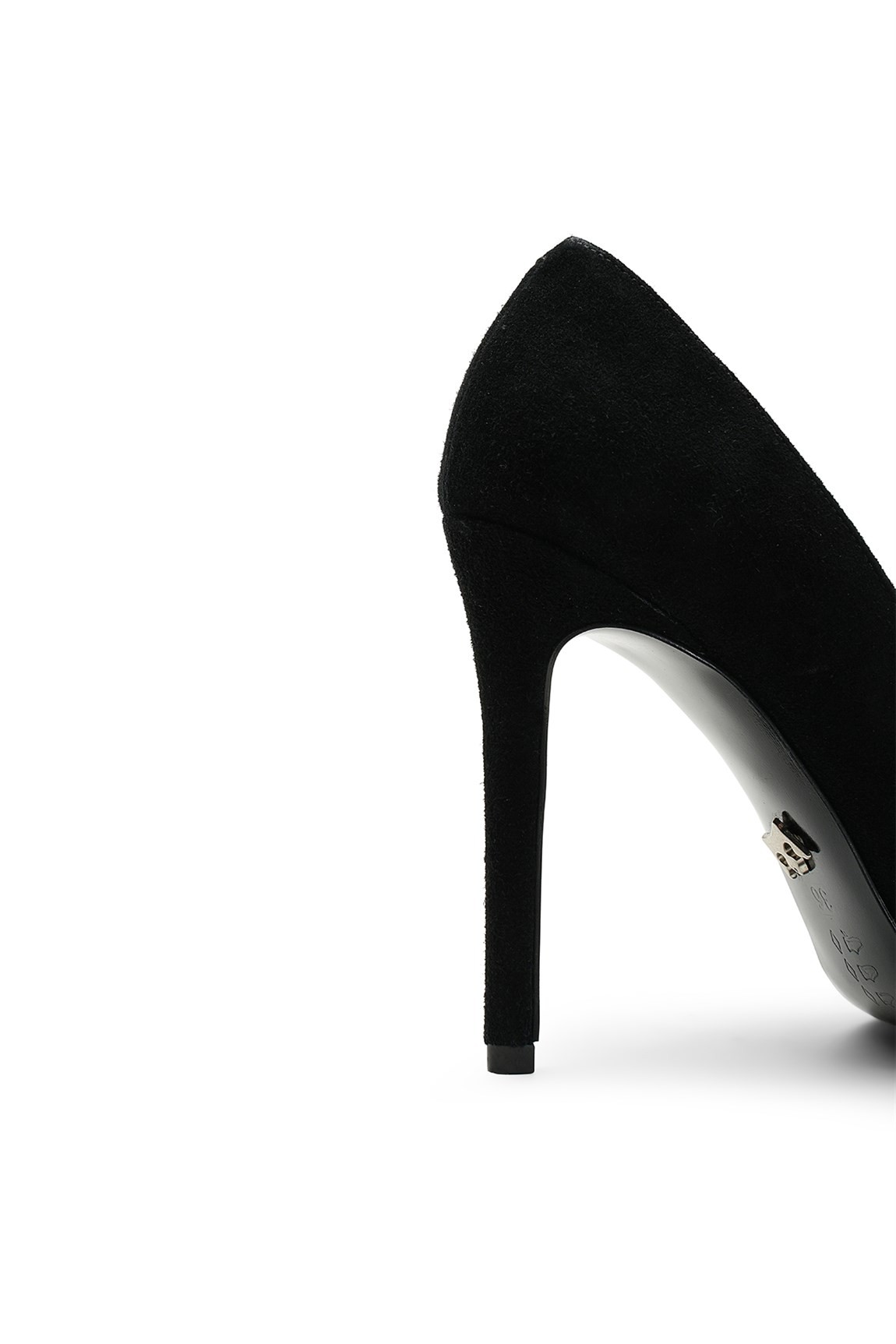 Jabotter Hemera Siyah Süet 10 Cm Stiletto