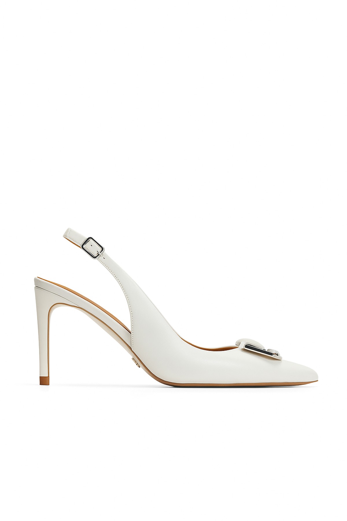 Jabotter Bellagio Leather 8 cm Stiletto - White