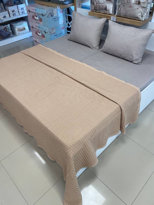 Çift Kişilik Battal Boy Havuzlu % 100 Pamuklu Pike Takımı