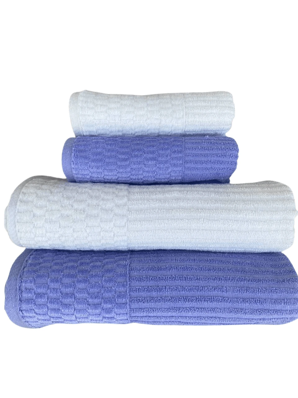 %100 Pamuk 4 Parça Battal Boy Hamam Seti ( 2 Adet 90*150 cm-2 Adet 50*90 cm) - AHSEN3