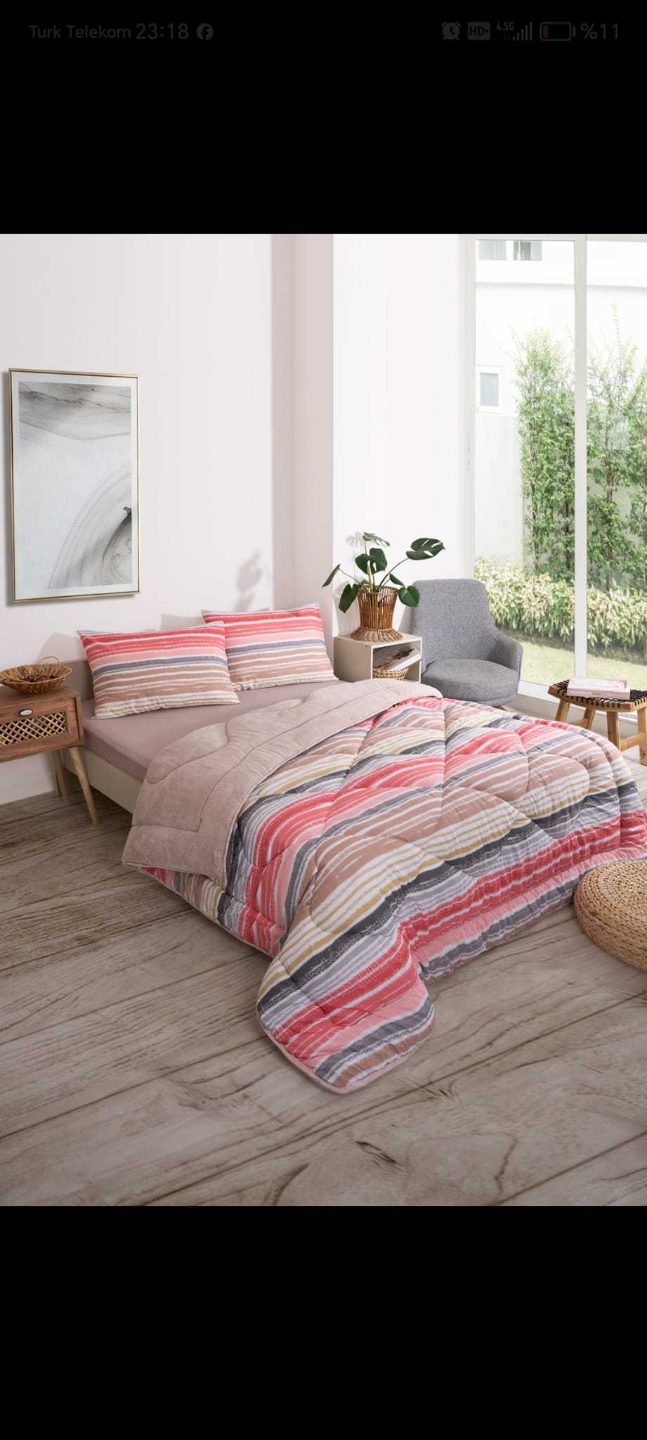 Battal Boy Tasel Bej Welsoft Uyku Seti