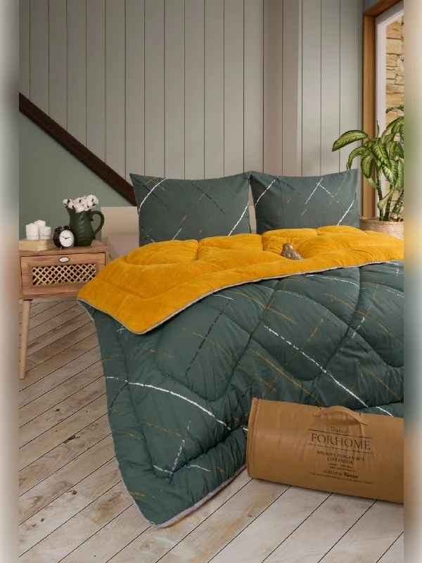 Çift Kişilik Çift Taraflı Lüx Welsoft Elit Yorgan - YANSIMA HARDAL