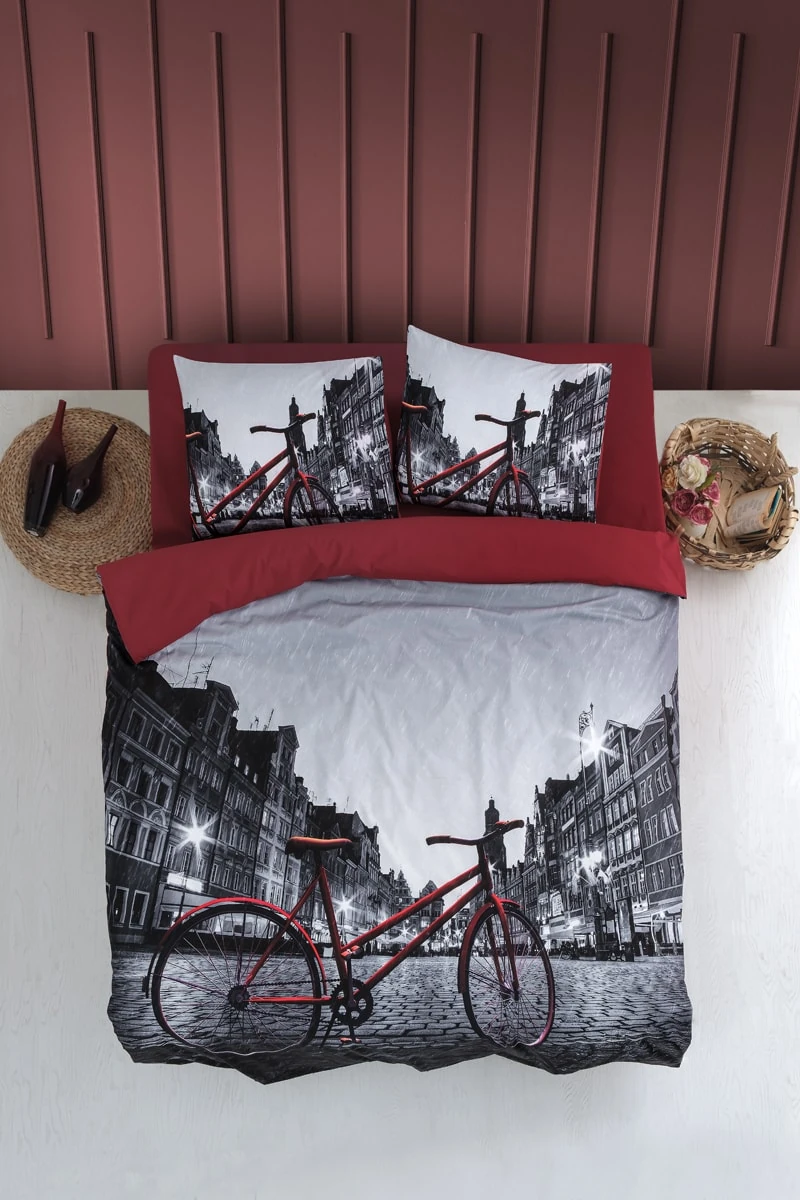 3D ÇİFT KİŞİLİK NEVRESİM TAKIMI - STREET