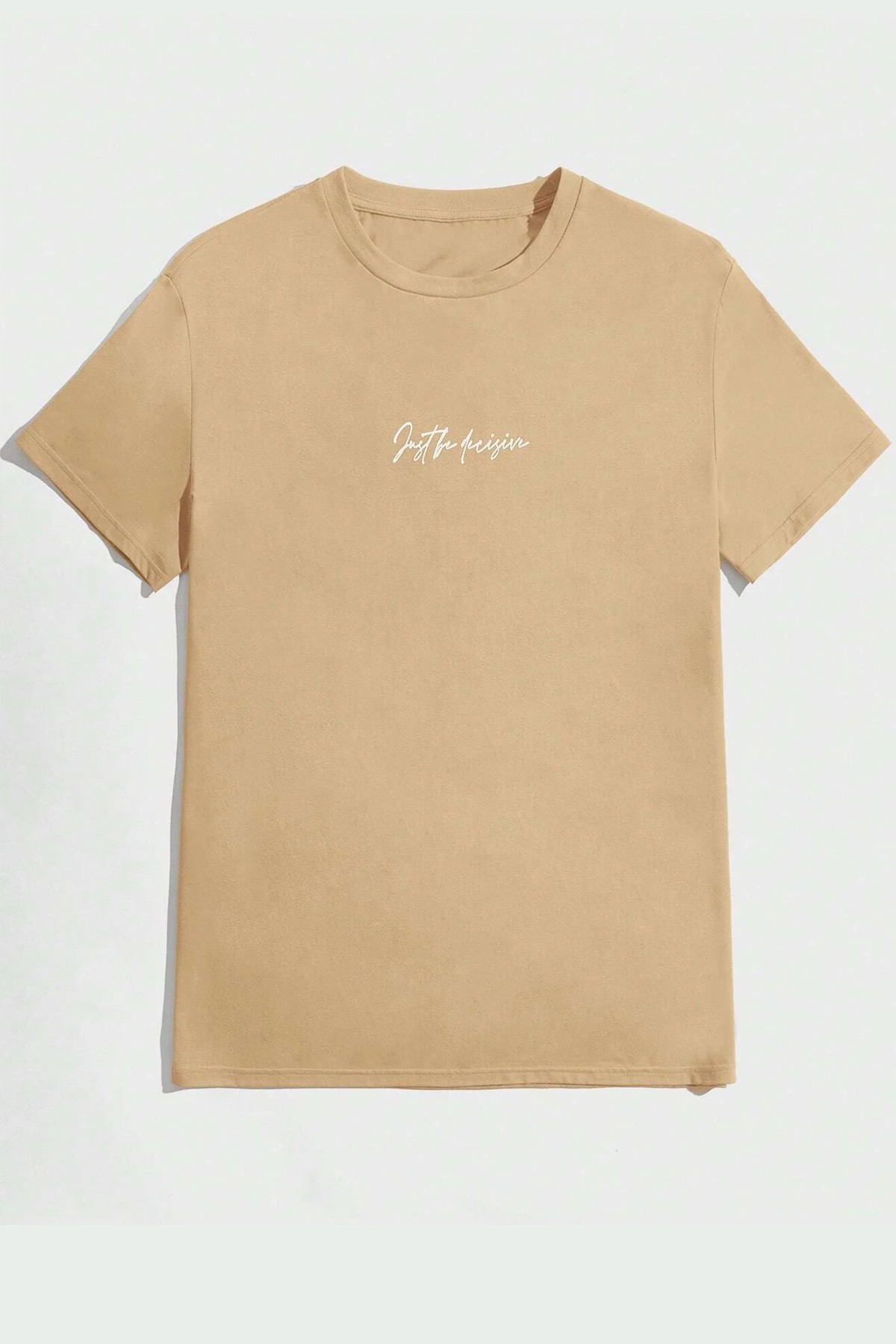 Unisex Chalenge Sırt Baskılı Tasarım Tshirt