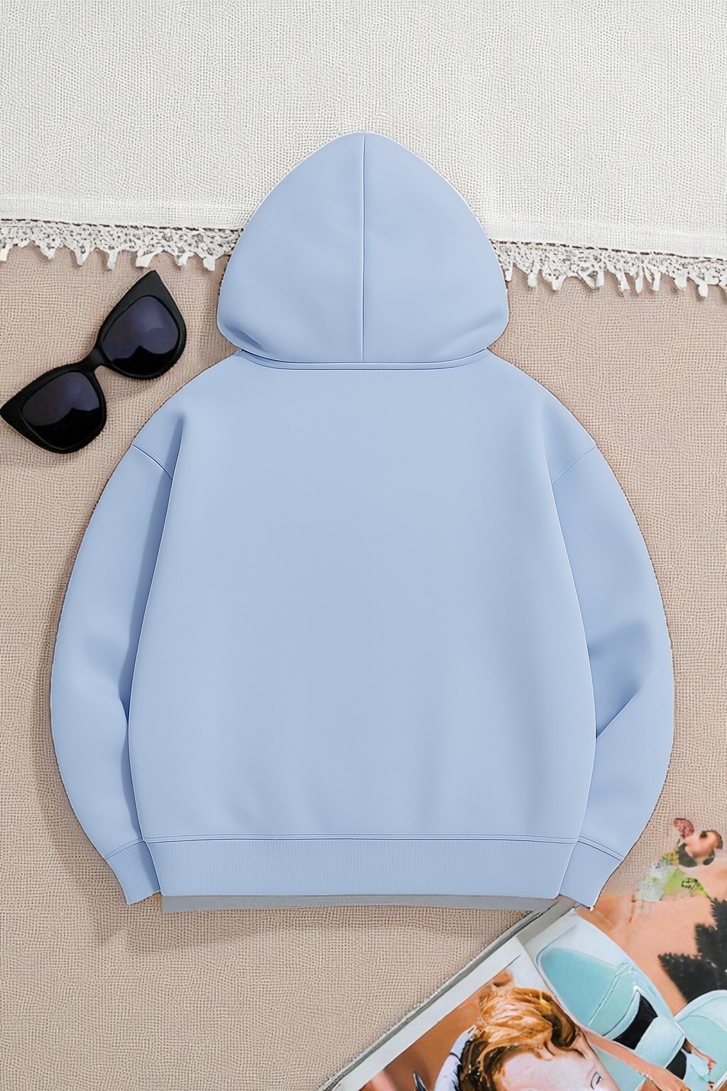 Unisex DONT OVER THINK Tasarım Basklı Sweatshirt