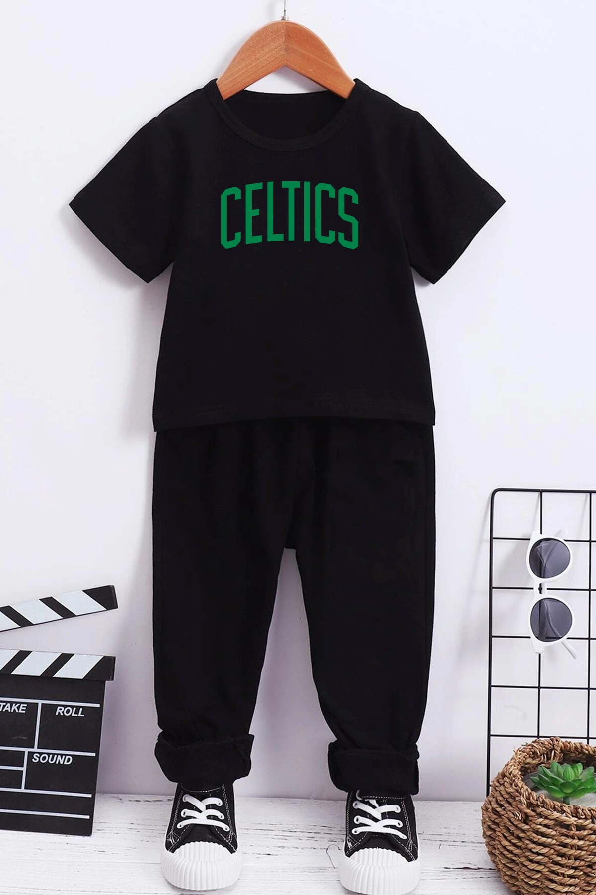 Çocuk CELTICS Alt - Üst Eşofman Takımı