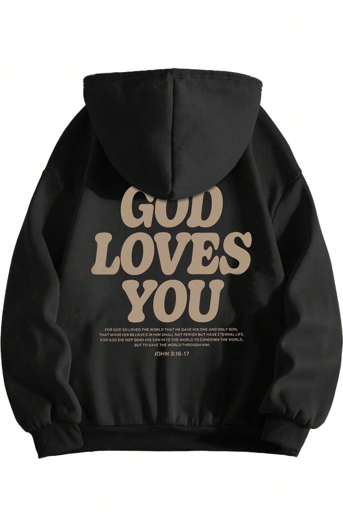 Good Loves You Baskılı Oversize Sweatshirt