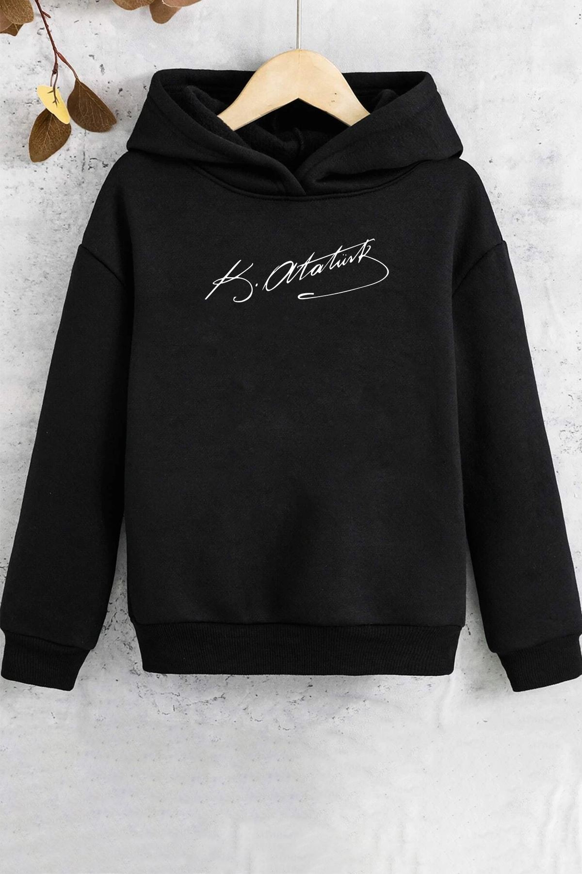 Çocuk K.Atatürk imza Baskılı Sweatshirt