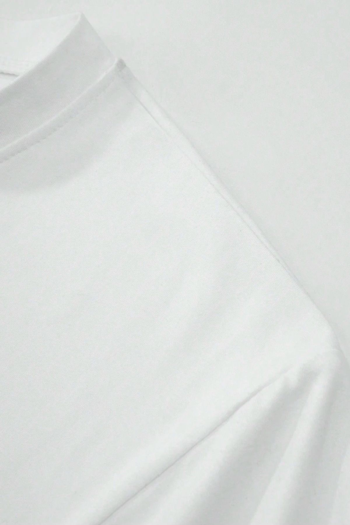Unisex Paris Tasarım Basklı Tshirt