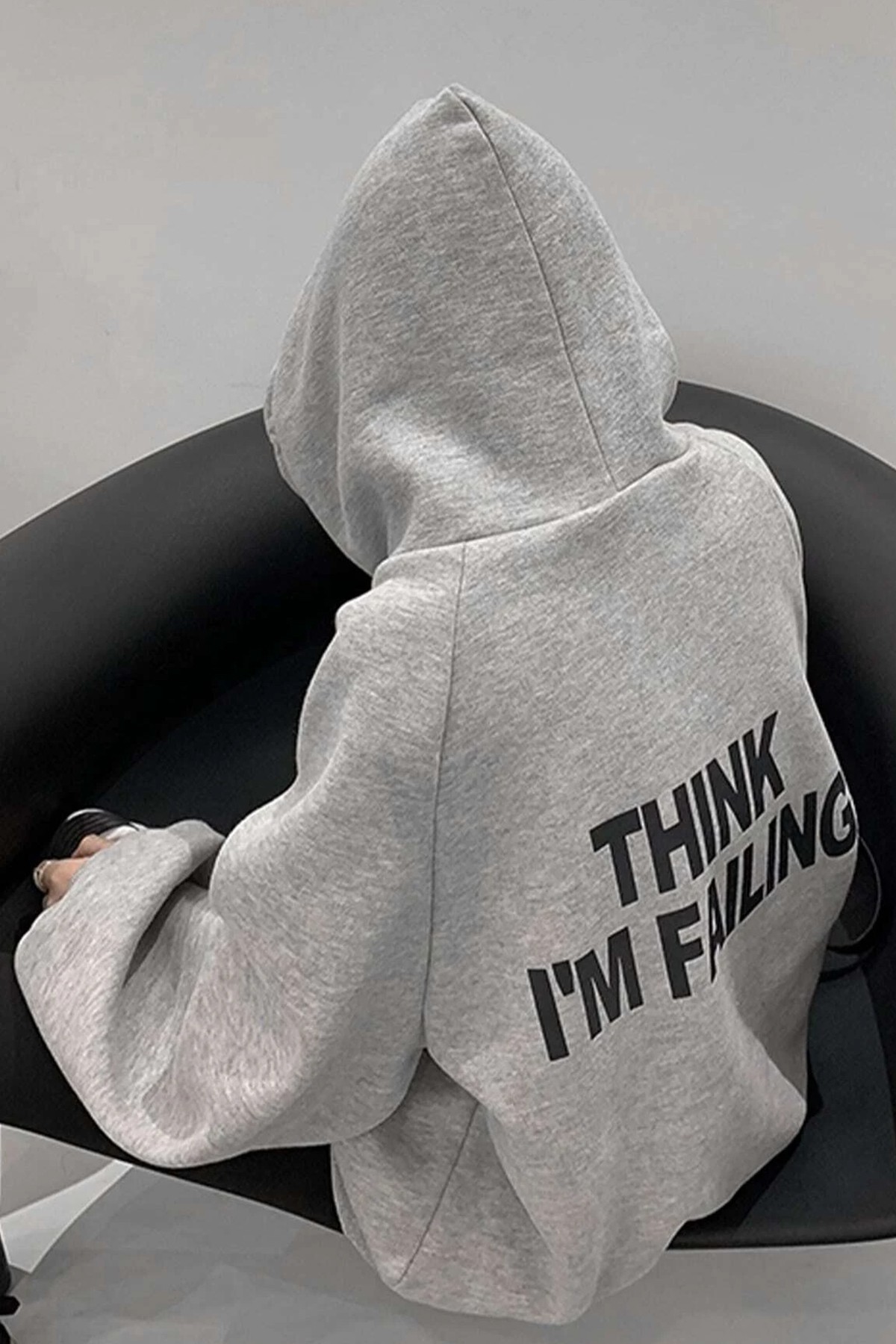 Unisex Thınk I'm Failing Baskılı Sweatshirt