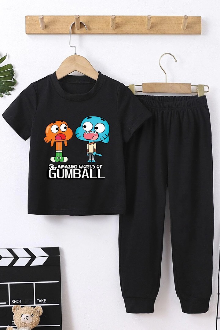 Çocuk Gumball Alt - Üst Eşofman Takımı