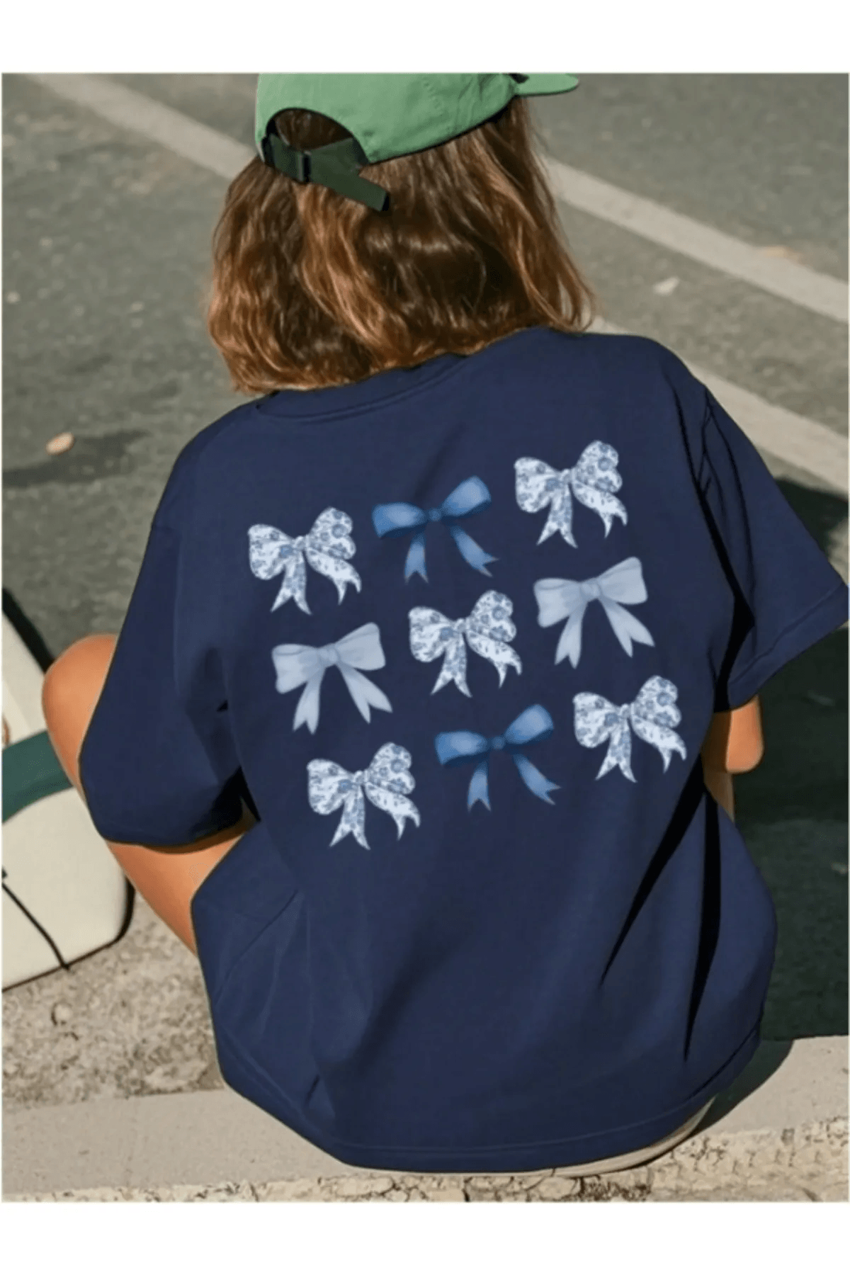 Unisex Kurdeleler Tasarım Basklı Tshirt