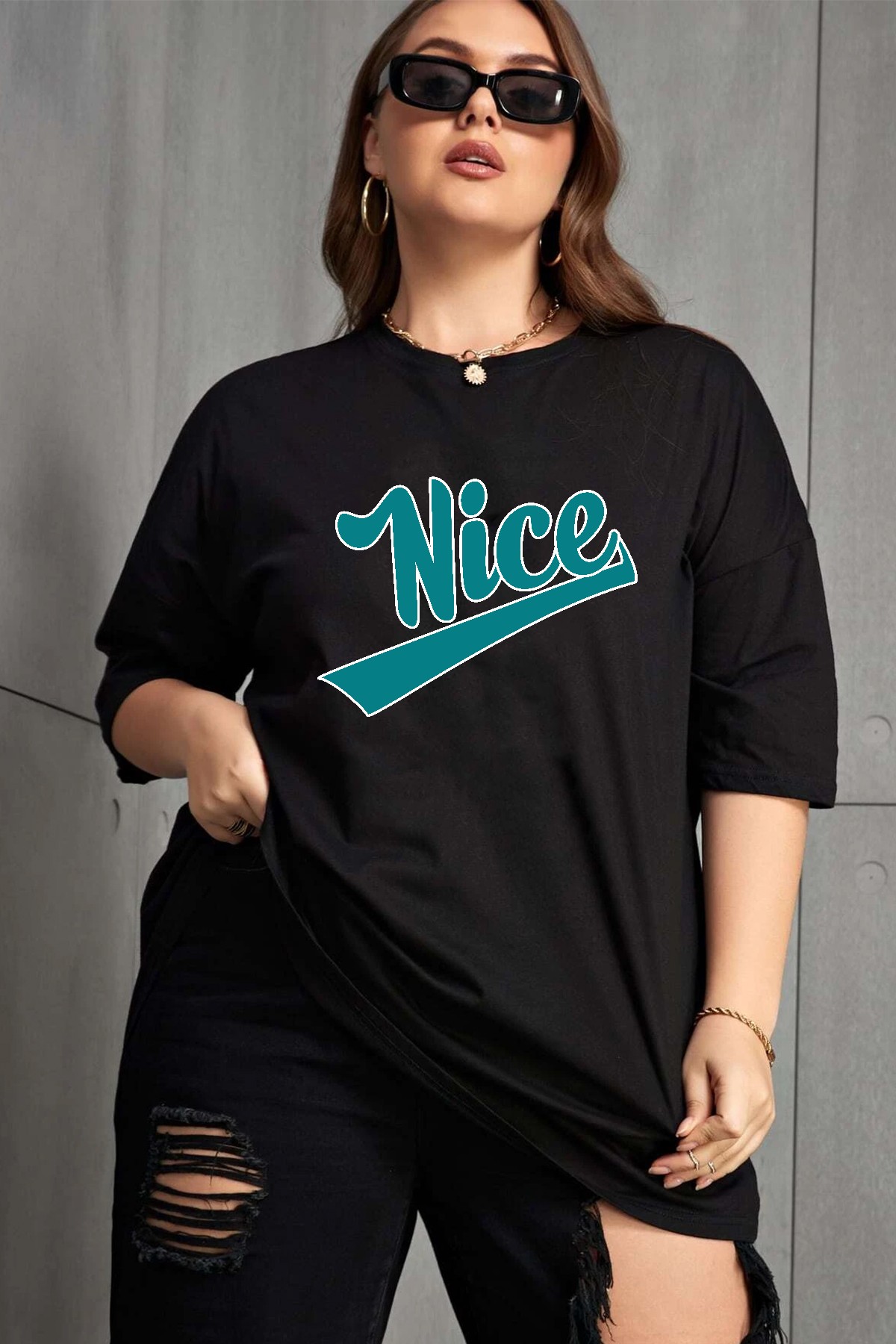 Unisex Nice Tasarım Tshirt