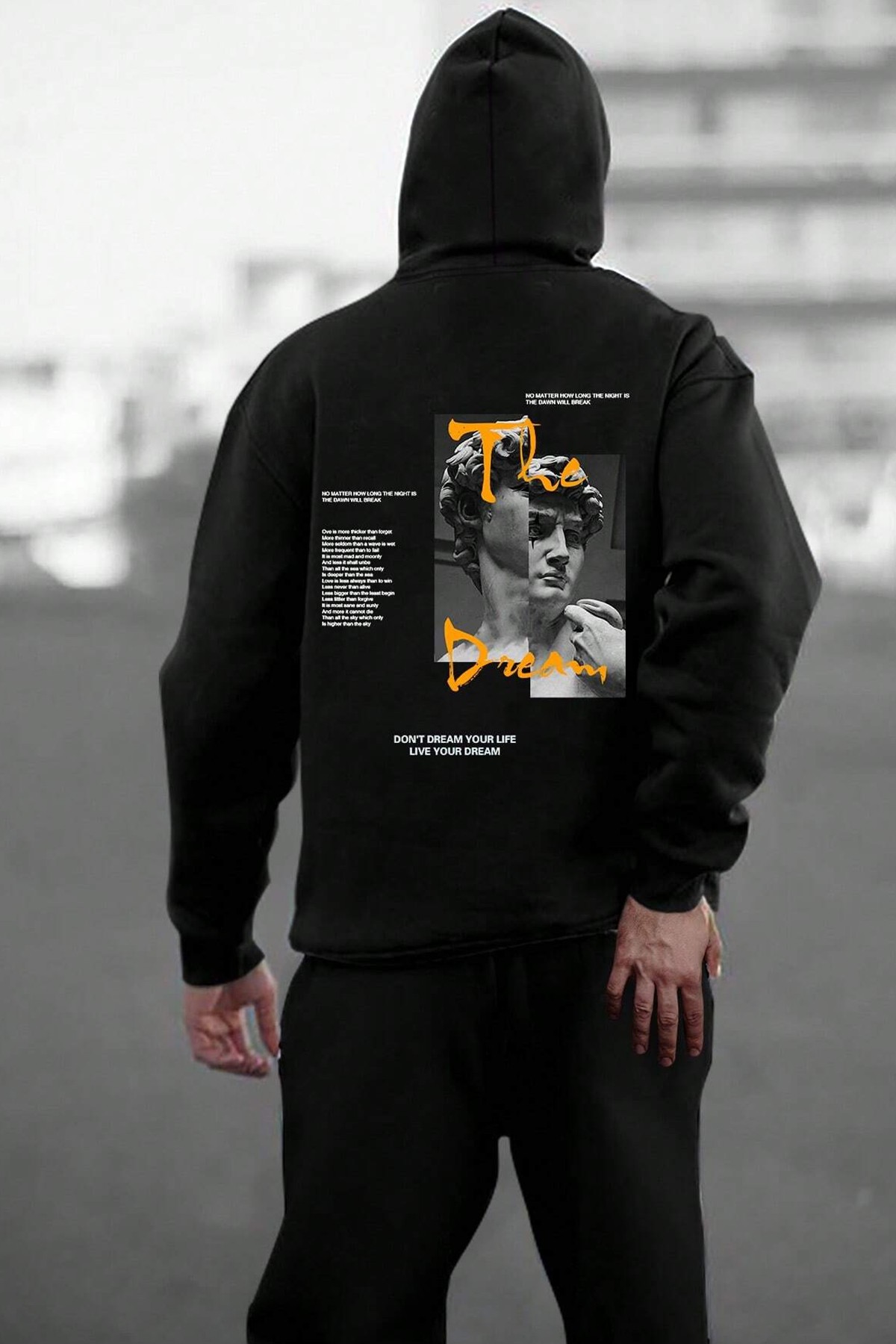 Unisex The Dream Baskılı Eşofman Takımı