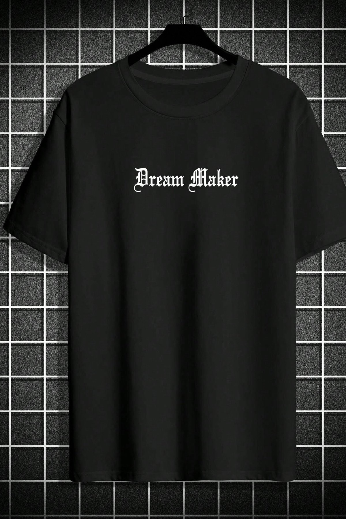 Unisex Dream Maker Baskılı Tasarım Tshirt