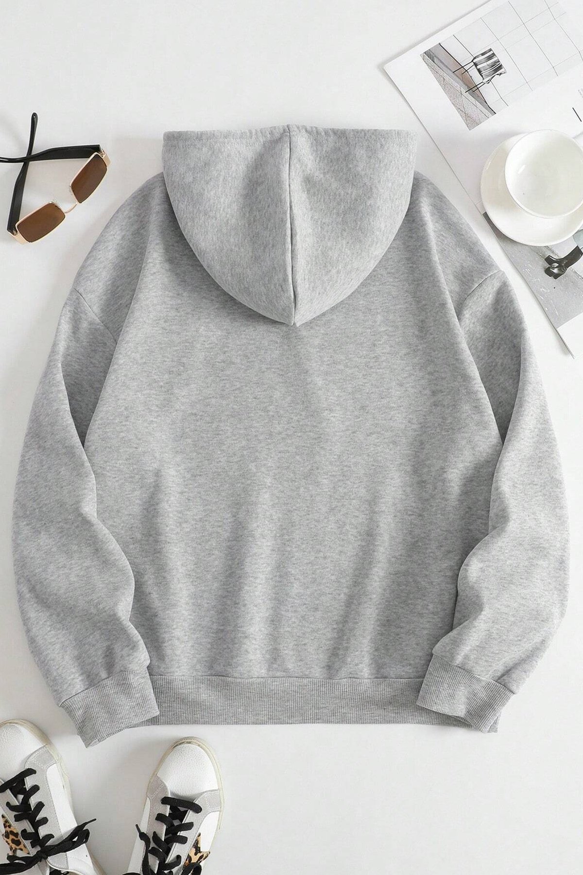 Siyah Saturn Sweatshirt