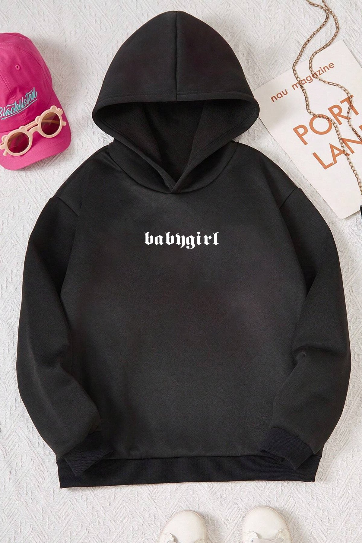 Babygirl Baskılı Erkek - Kız Çocuk Rahat Kalıp Sweatshirt