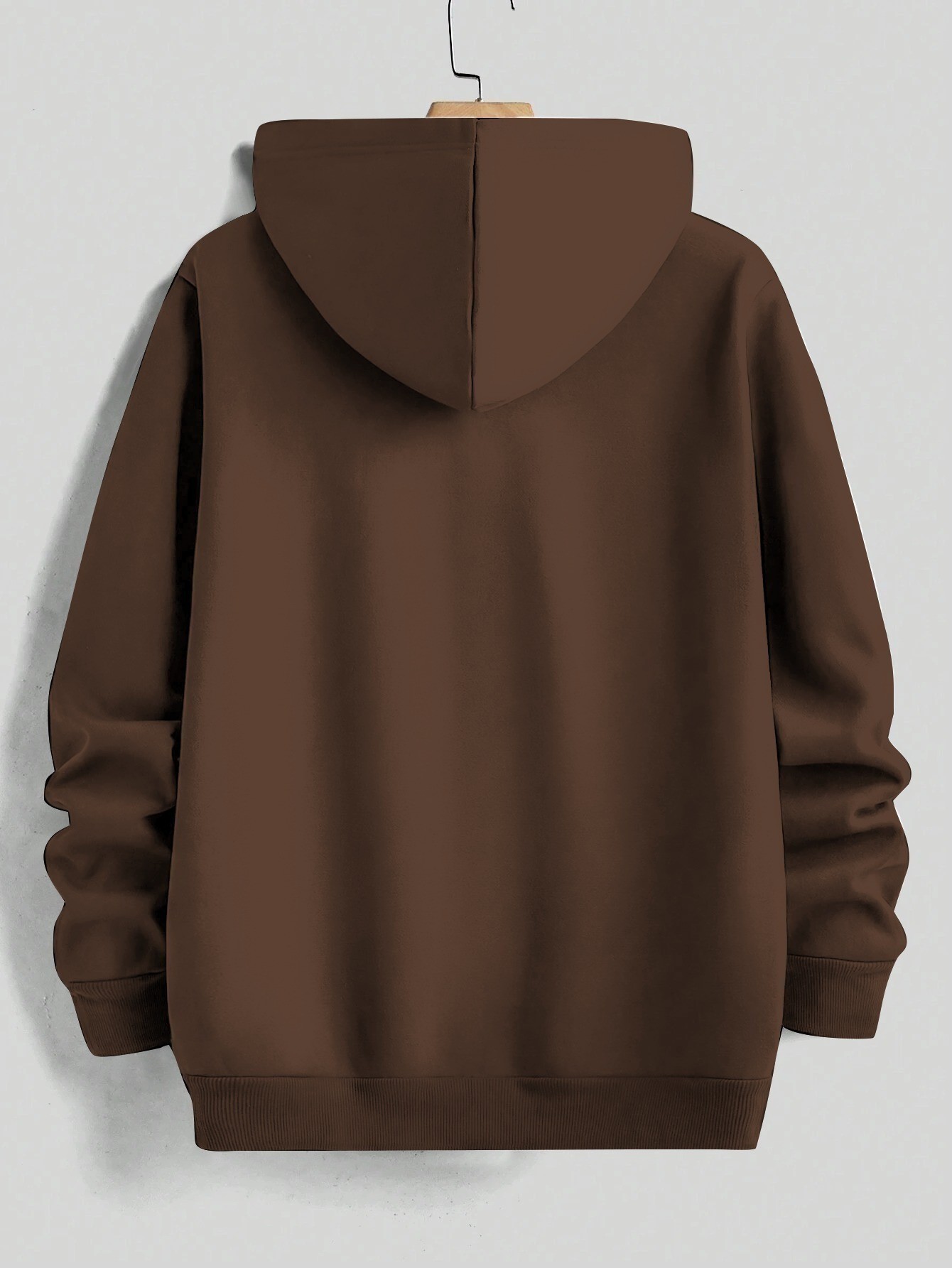Unisex Minimal Dag Baskılı Oversize Sweatshirt