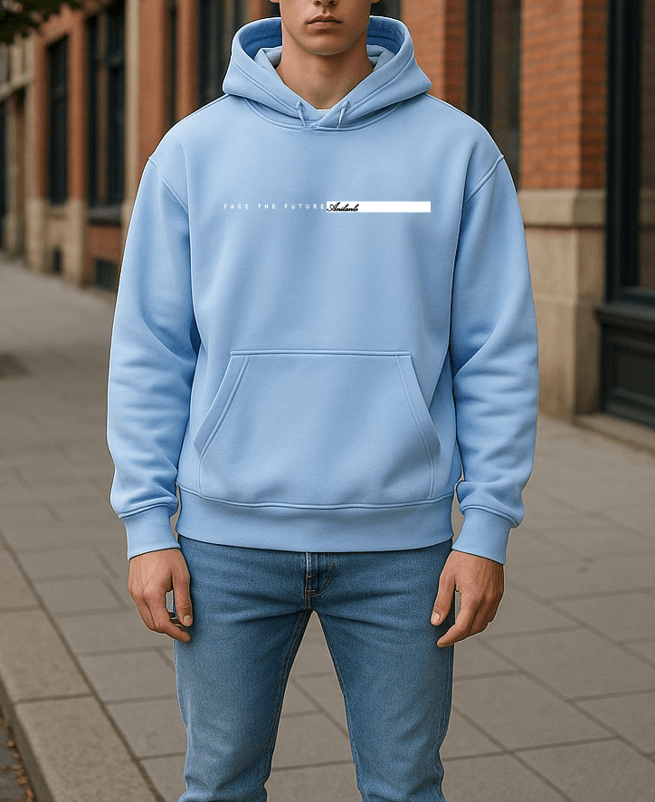 Unisex Future Baskılı Oversize Sweatshirt