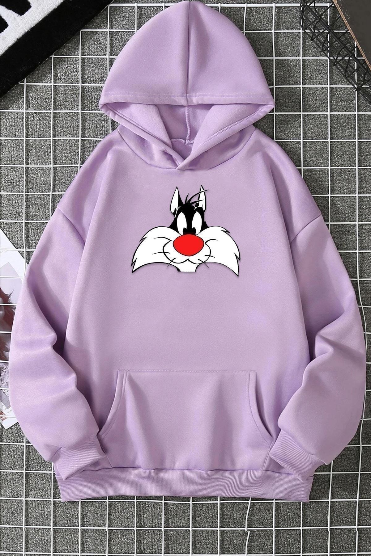Sylvester Baskılı Sweatshirt