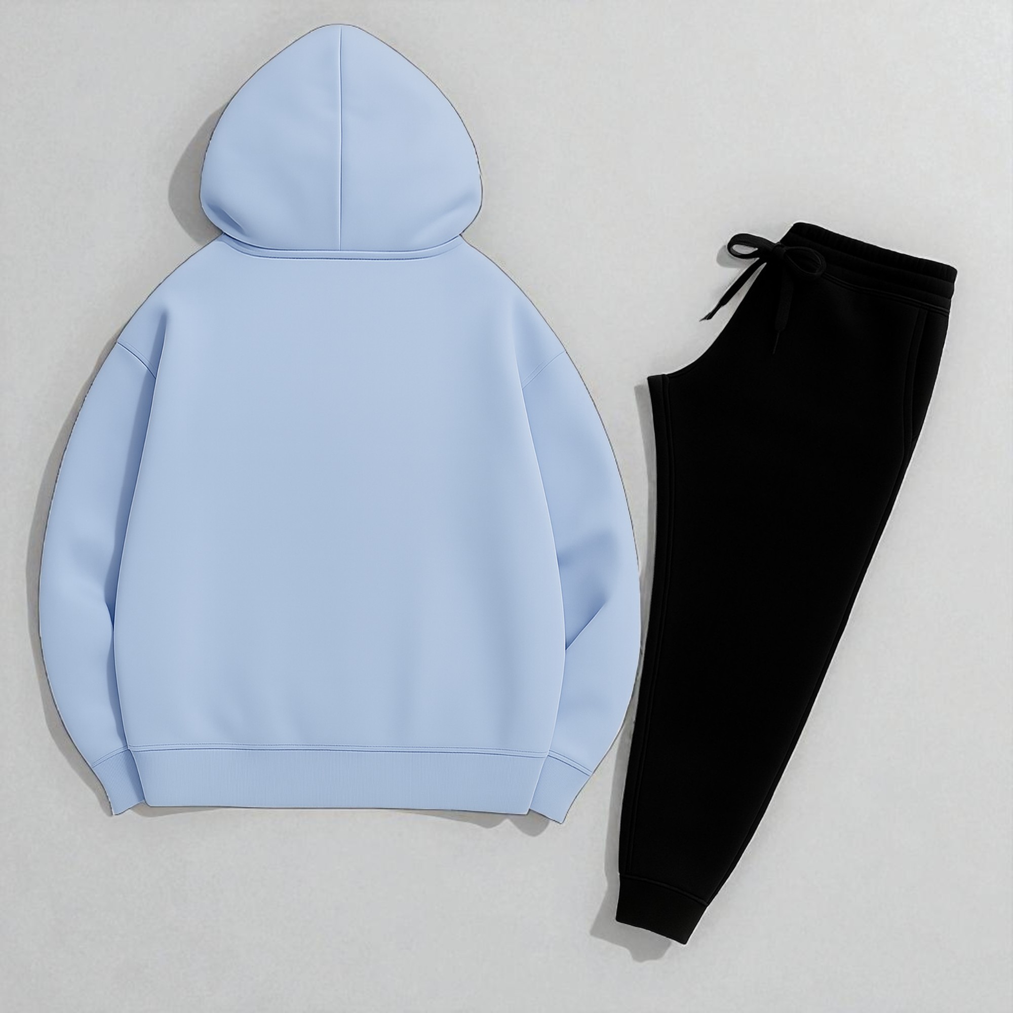 Unisex Be Happy Baskılı Oversize Sweatshirt