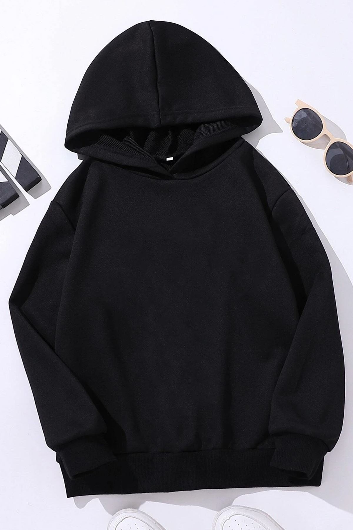 Çocuk  Panda Sırt Baskılı Sweatshirt