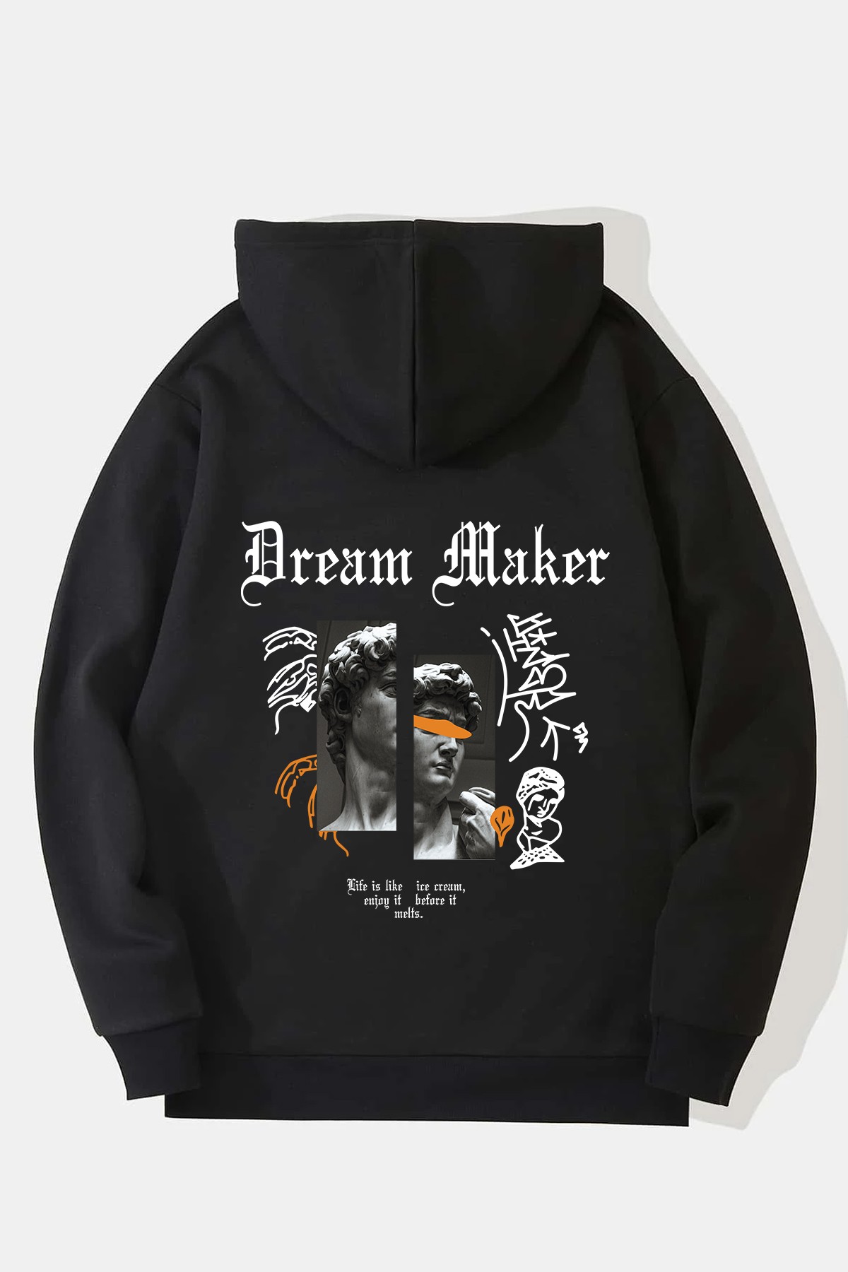 Dream Maker Baskılı Unisex Oversize Sweatshirt