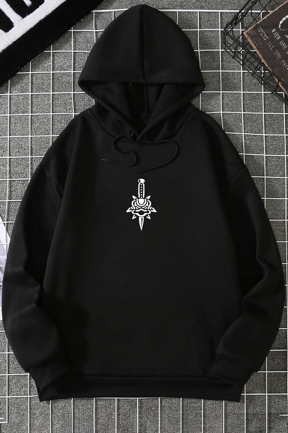 Skullcracked Pamuk Sweatshirt