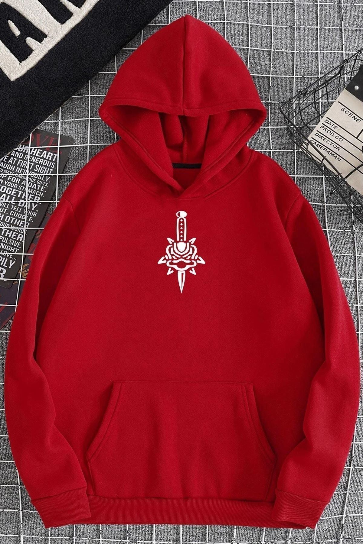 Skullcracked Baskılı Sweatshirt