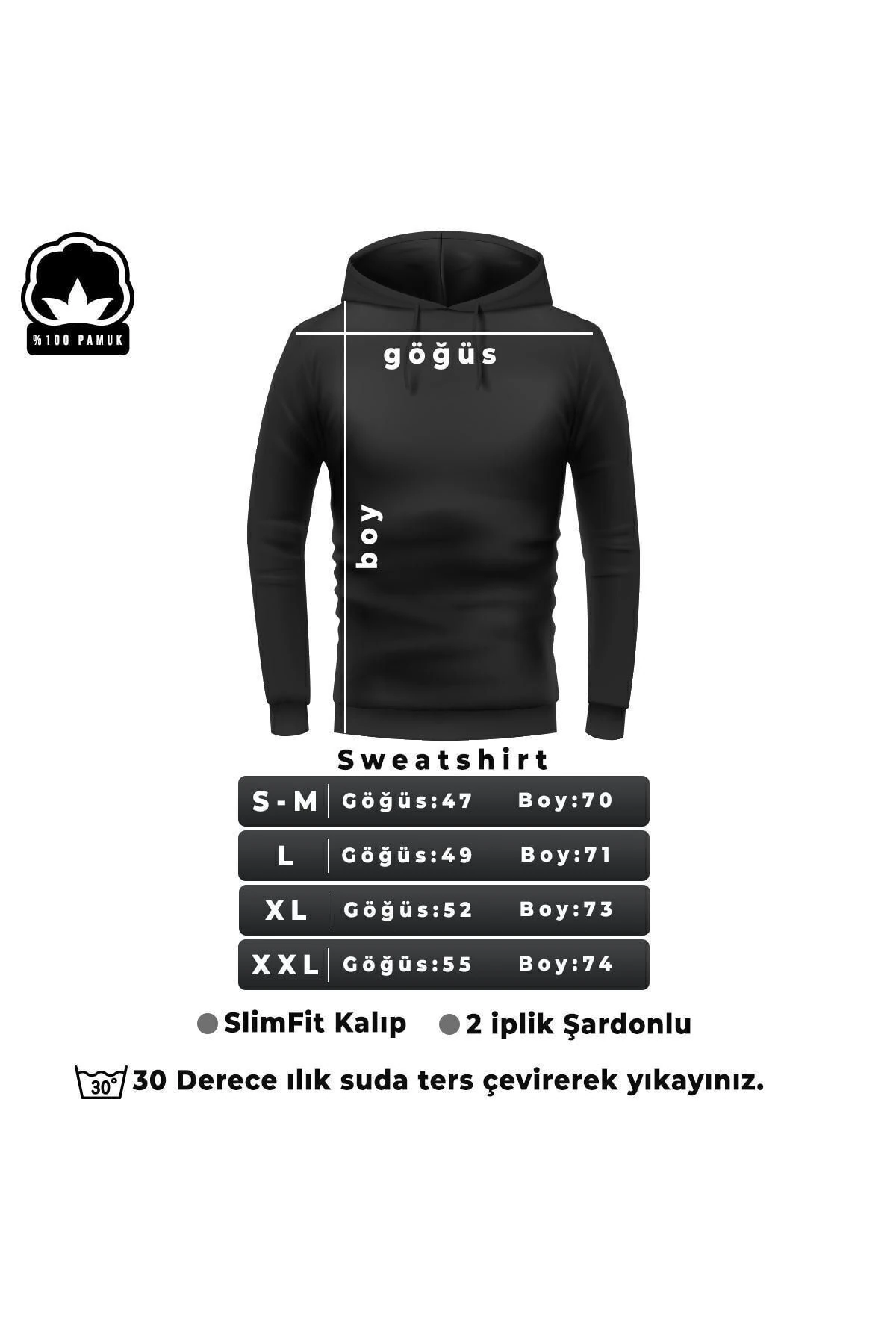 Bhvr Baskılı Sweatshirt