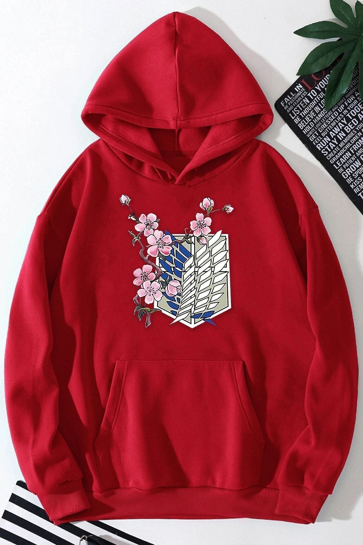 Flowers Baskılı Sweatshirt