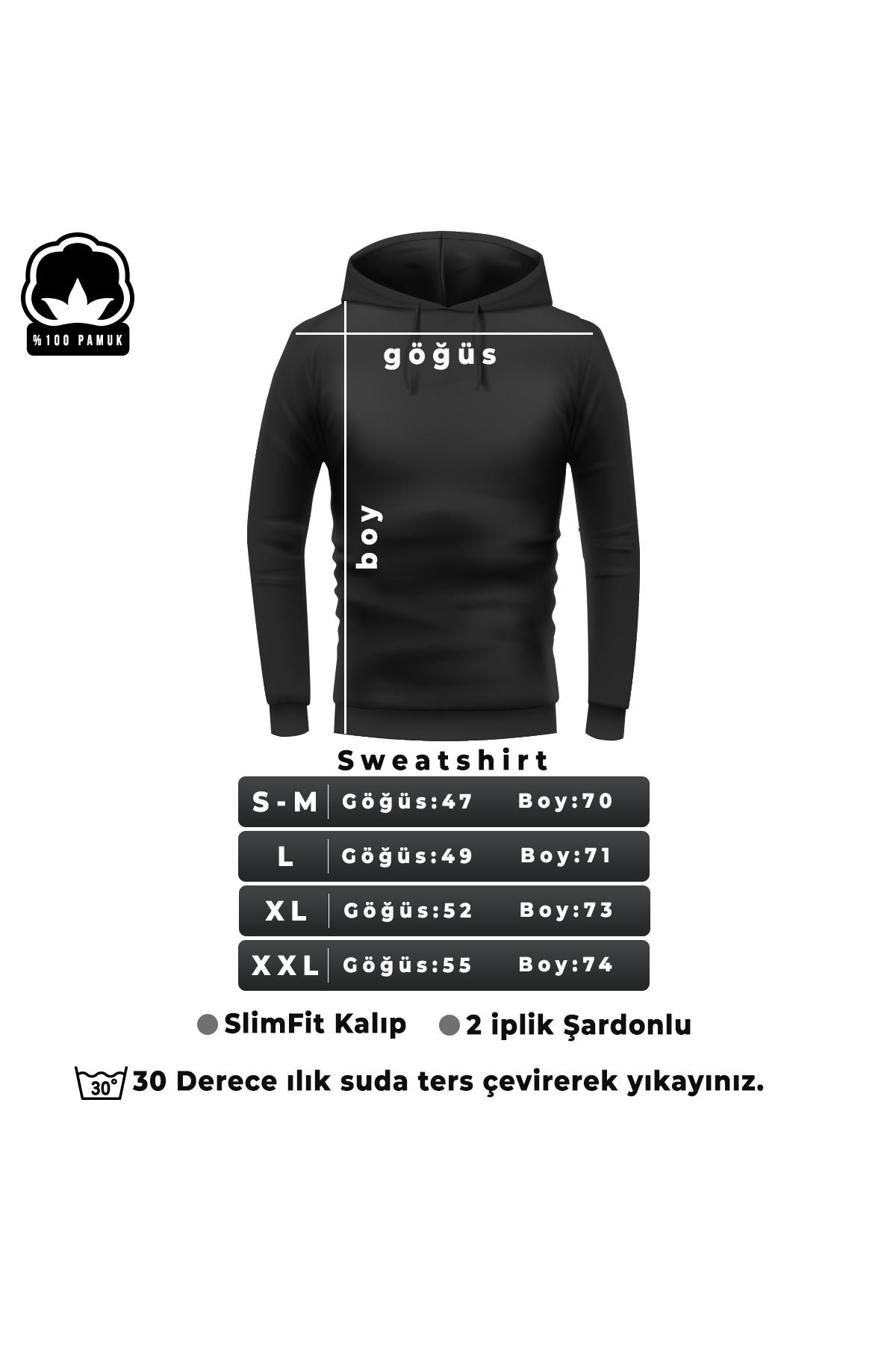 Unisex Ninja Akatsuki Bisiklet Yaka Sweatshirt