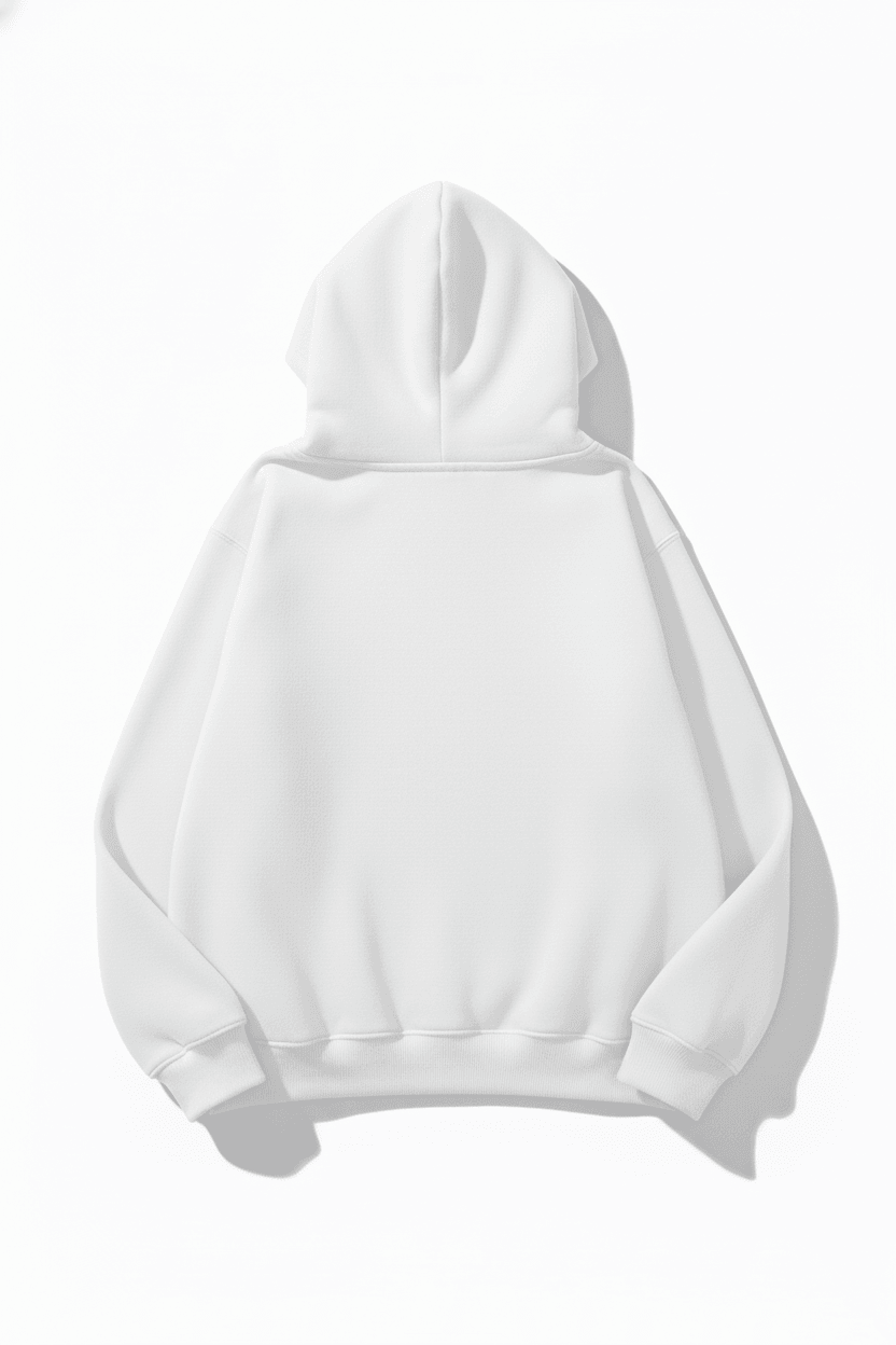Unisex Yumuşak Dokulu Düz 3 İplik Oversize Sweatshirt – Sade ve Modern Görünüm