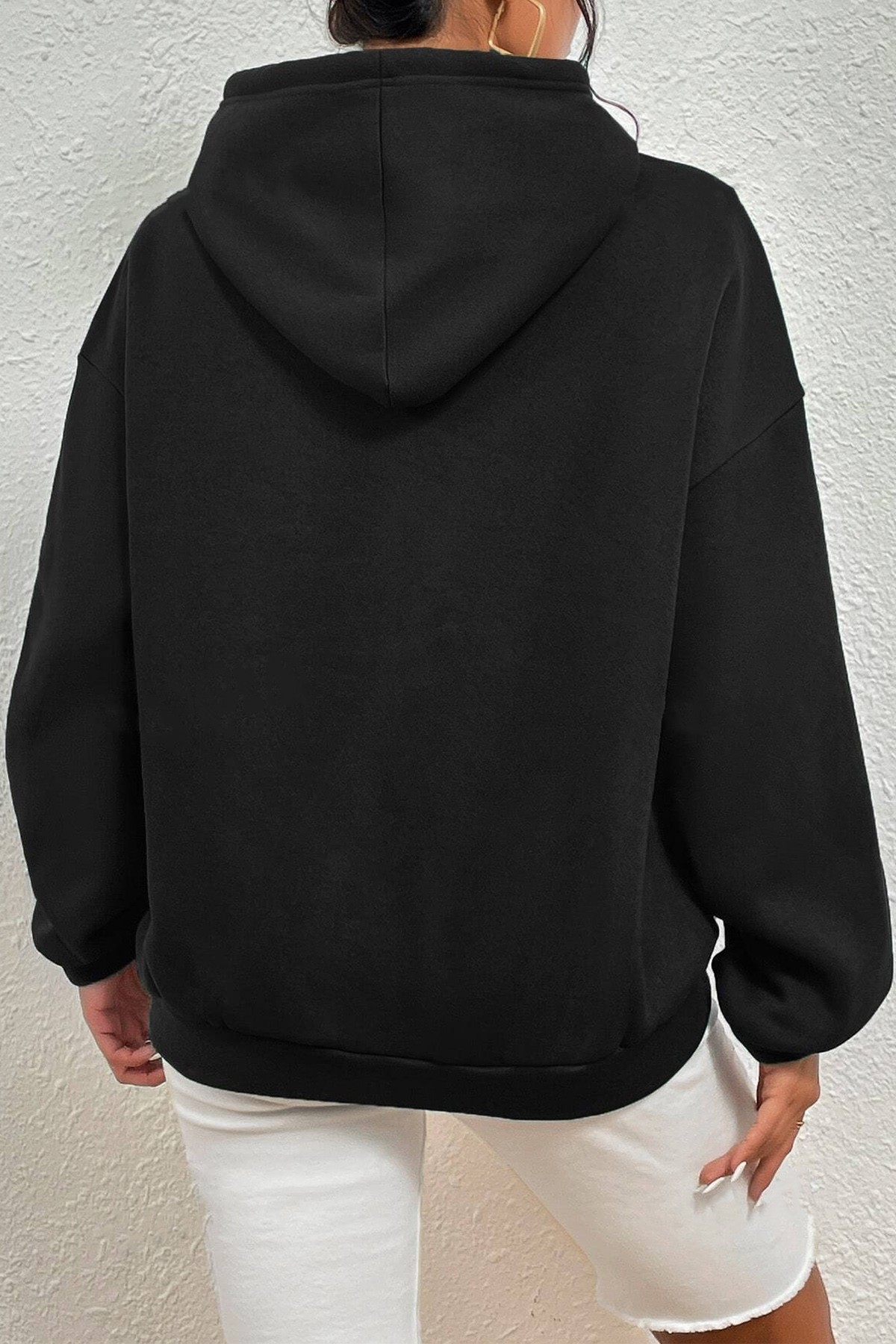 Candour Baskılı Oversize Sweatshirt